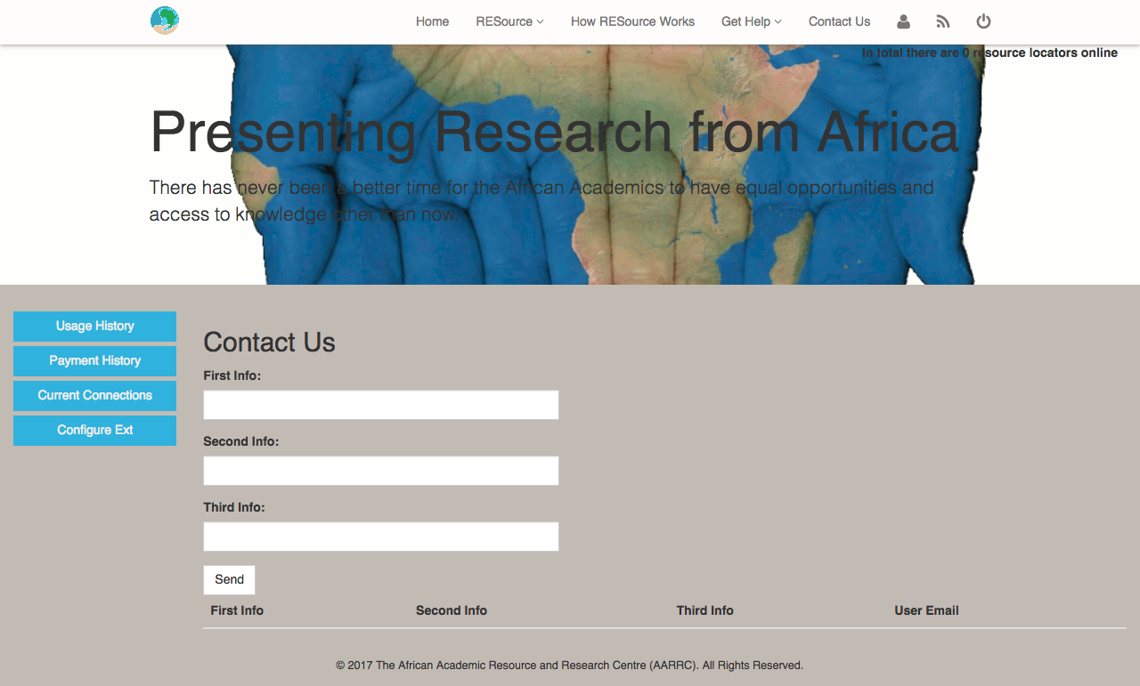 AARRC Contact Form